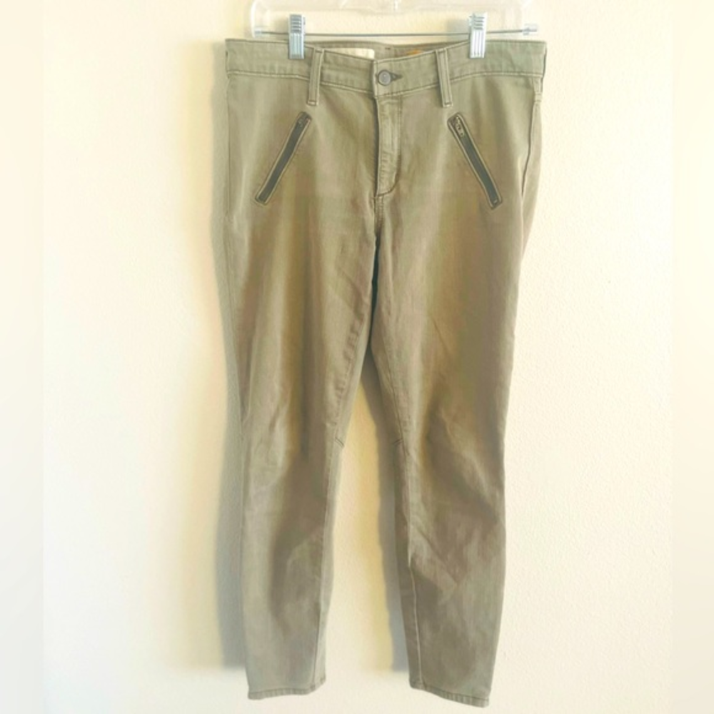Pilcro and The Letterpress Anthro Women’s Skinny Jeans w/ Zippers‎ size 30